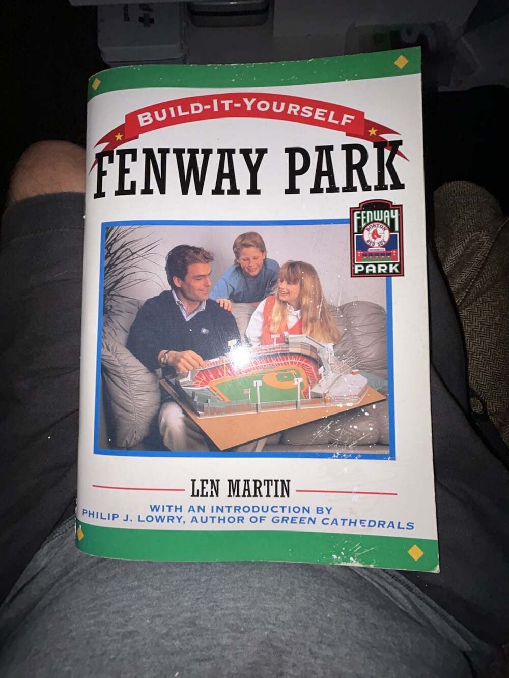 Build-It-Yourself Fenway Park Book by Len Martin